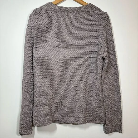 Boden Size 12 Cardigan Sweater Purple Lilac Chunky Knit Cottagecore New! - Picture 3 of 10